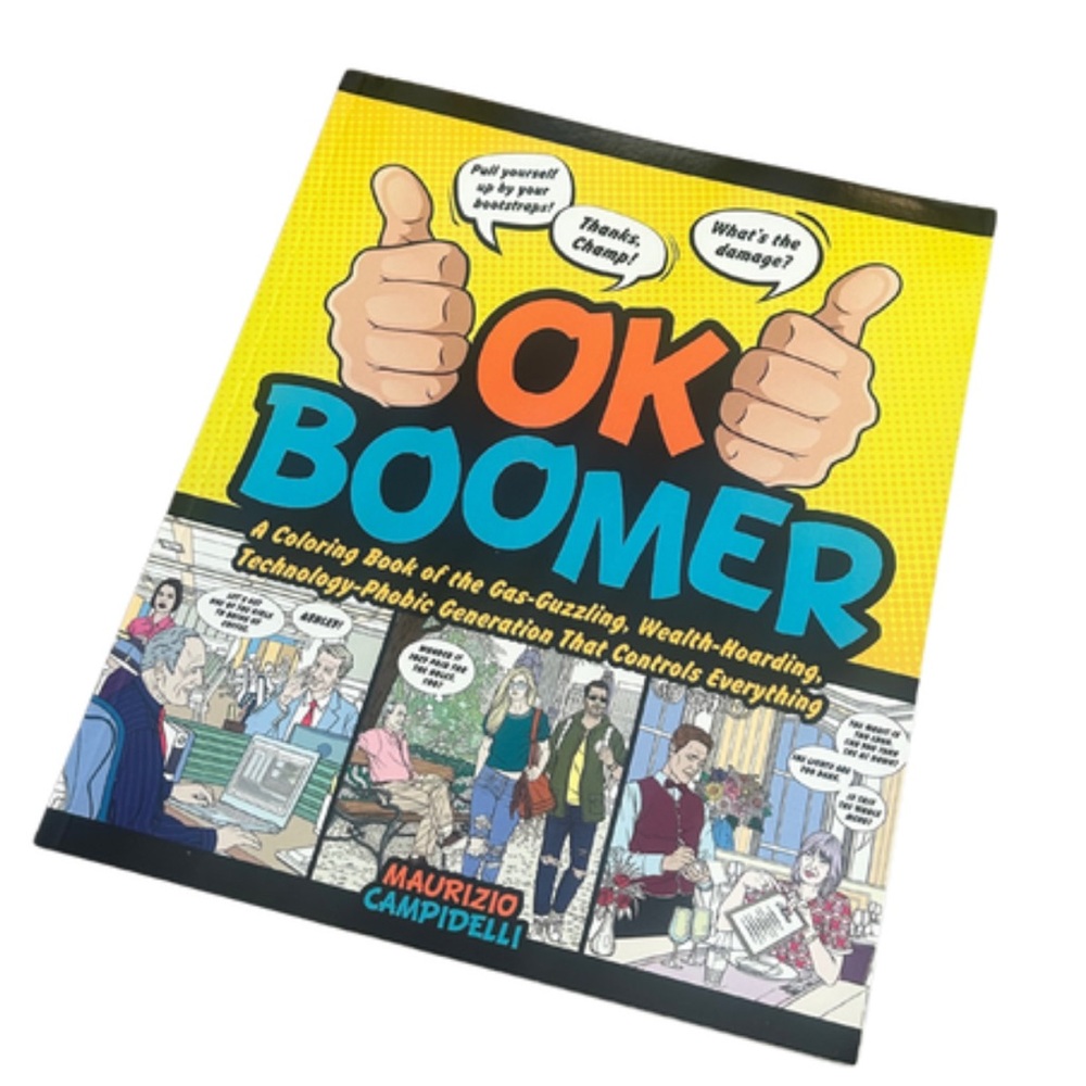 “Ok Boomer” Adult Coloring Book | New